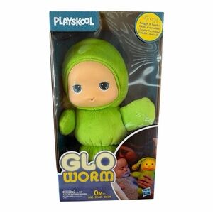NIB 2017 Hasbro Playskool Glo Worm Snuggle and Smooth